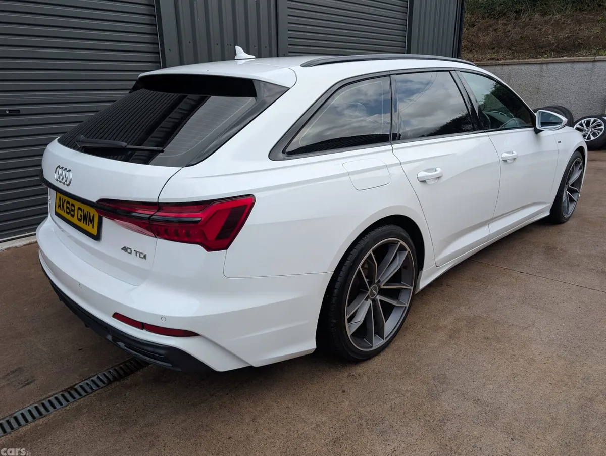 Audi A6 Estate, Diesel Hybrid, 2018, White