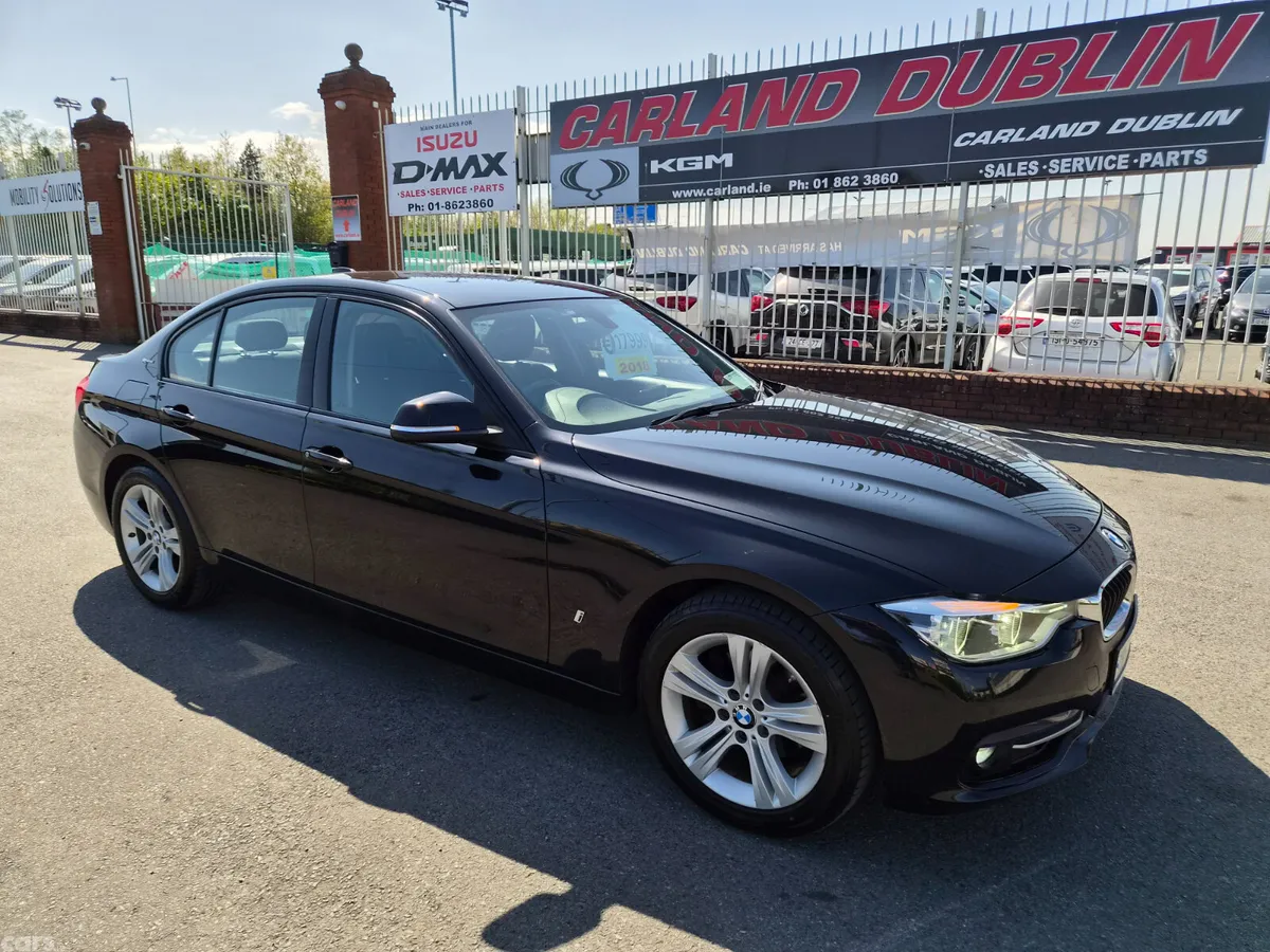 BMW 3-Series Saloon, Petrol Plug-in Hybrid, 2018, Black