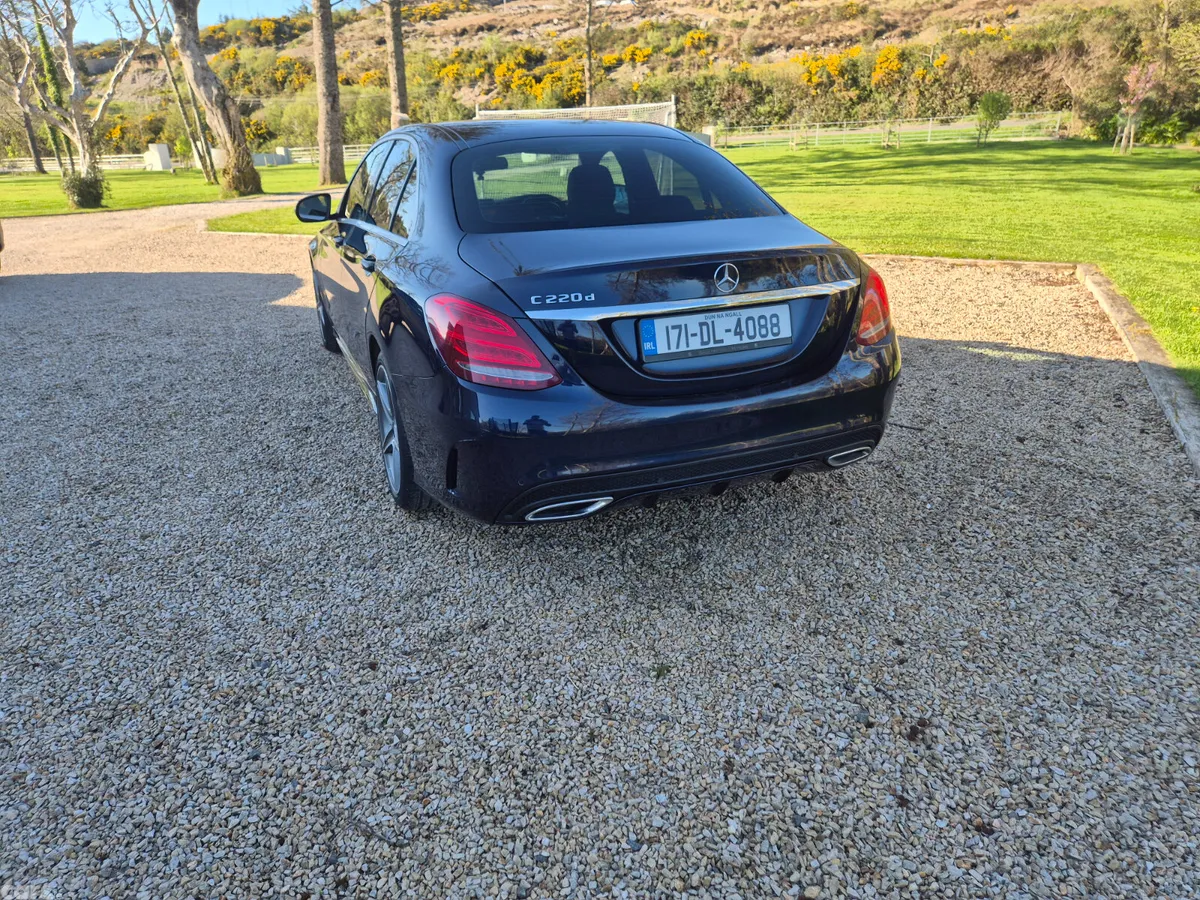 Mercedes-Benz C-Class Saloon, Diesel, 2017, Blue