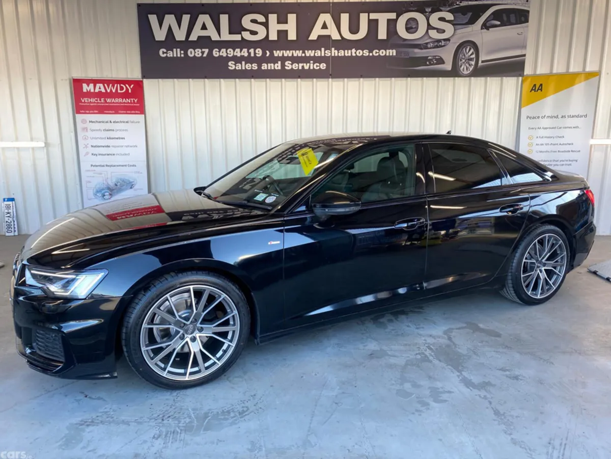 Audi A6 Saloon, Diesel, 2019, Black