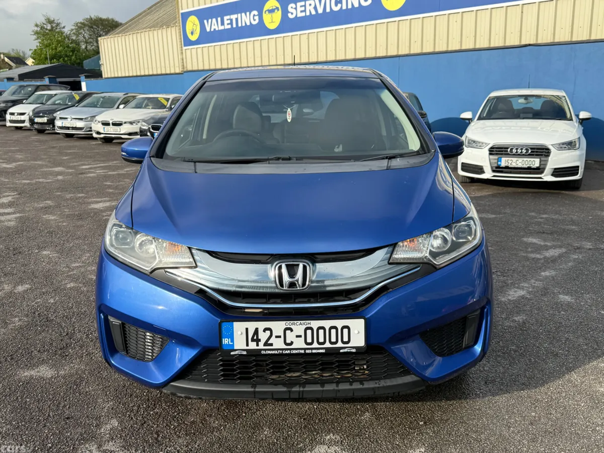 Honda Fit Hatchback, Petrol Hybrid, 2014, Blue