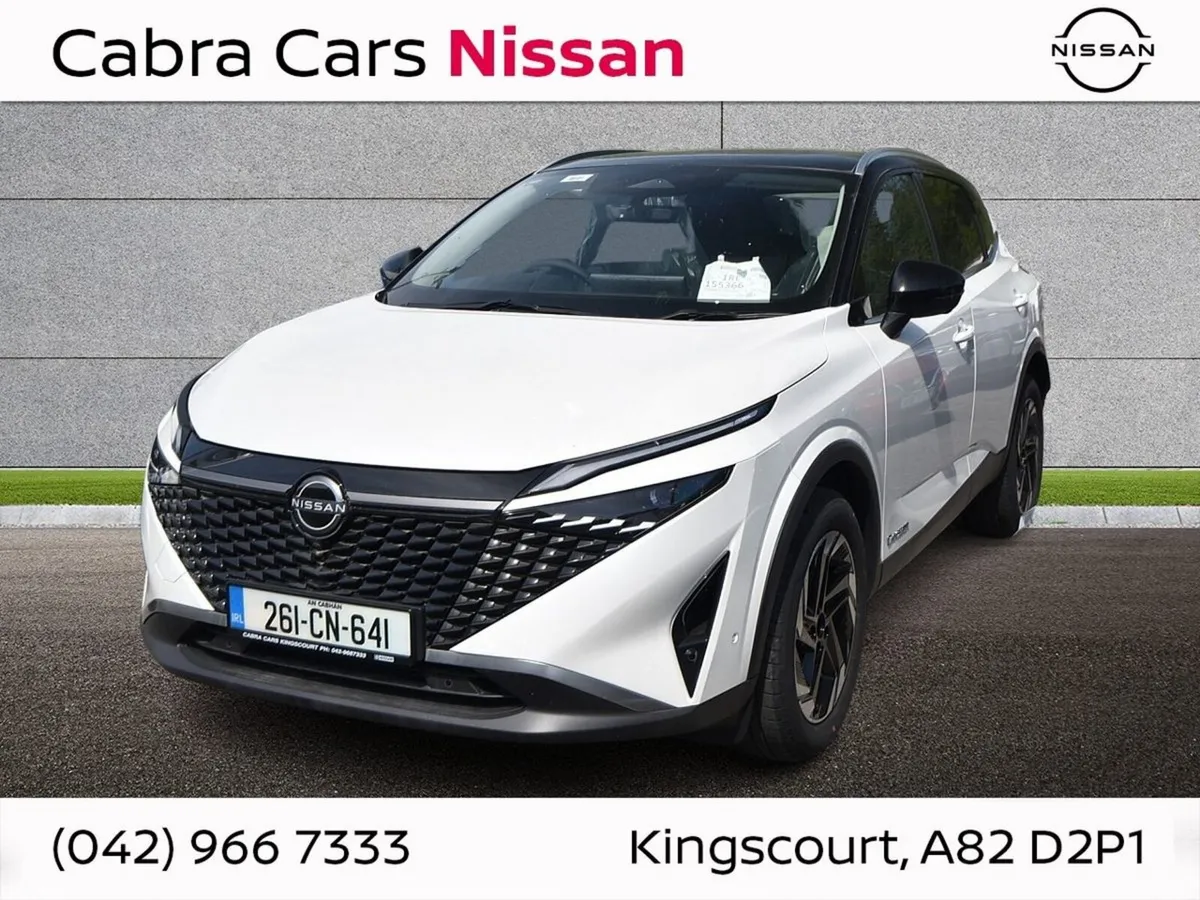 Nissan Qashqai MPV, Petrol Hybrid, 2026, White