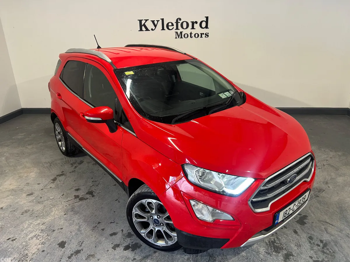 Ford EcoSport SUV, Diesel, 2018, Red