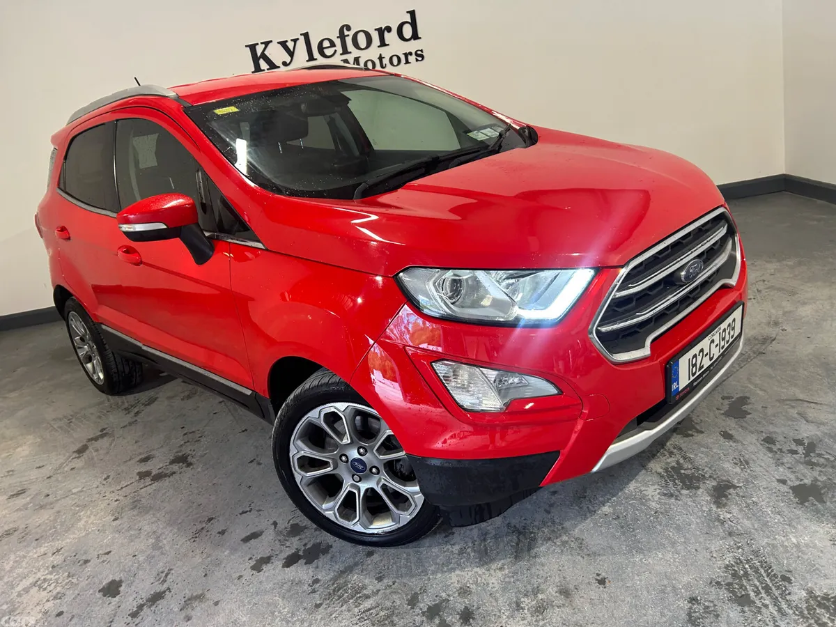 Ford EcoSport SUV, Diesel, 2018, Red