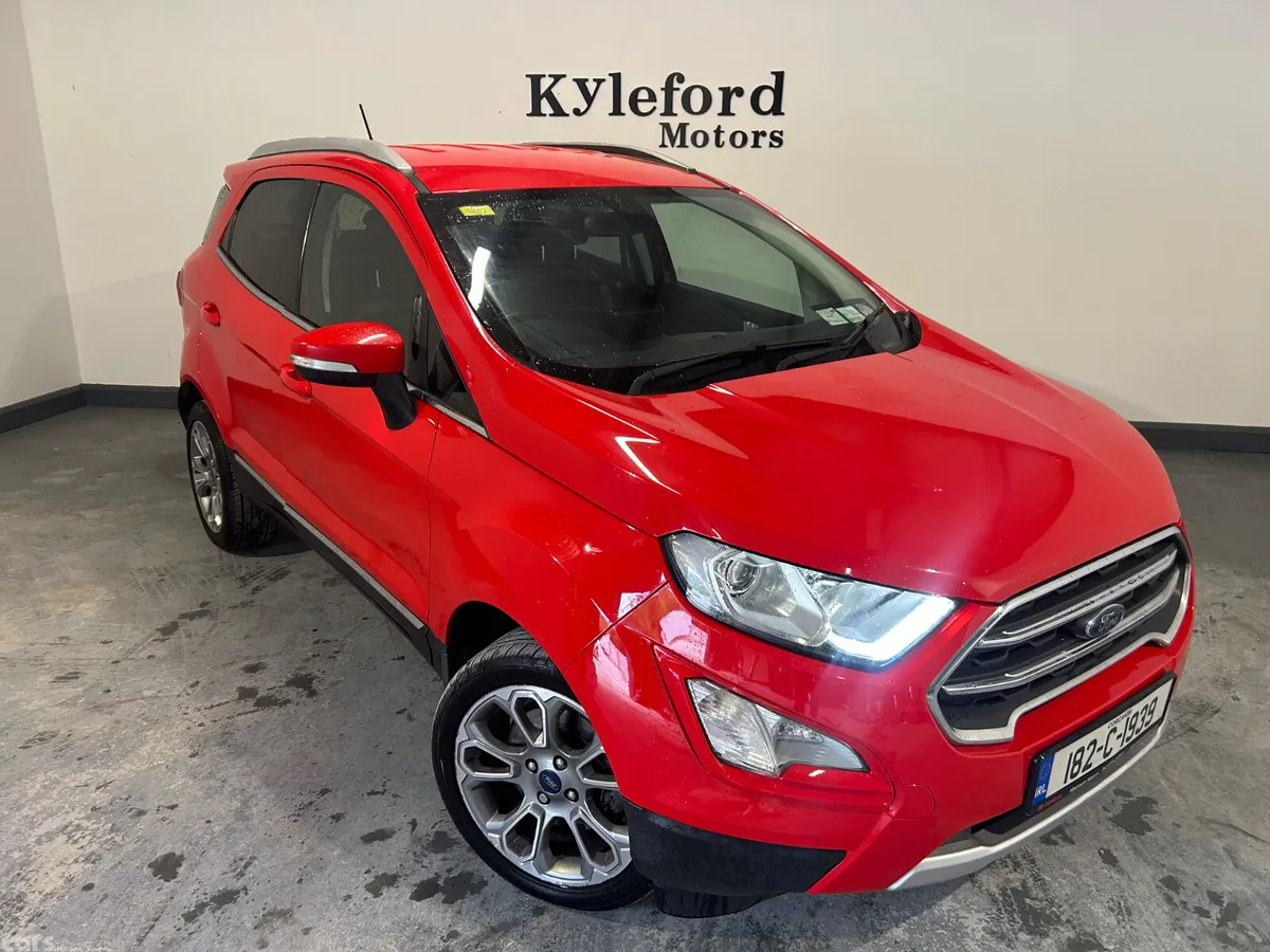 Ford EcoSport SUV, Diesel, 2018, Red