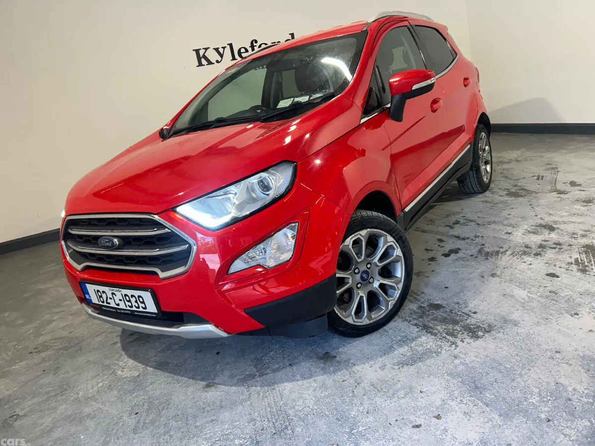 Ford EcoSport SUV, Diesel, 2018, Red