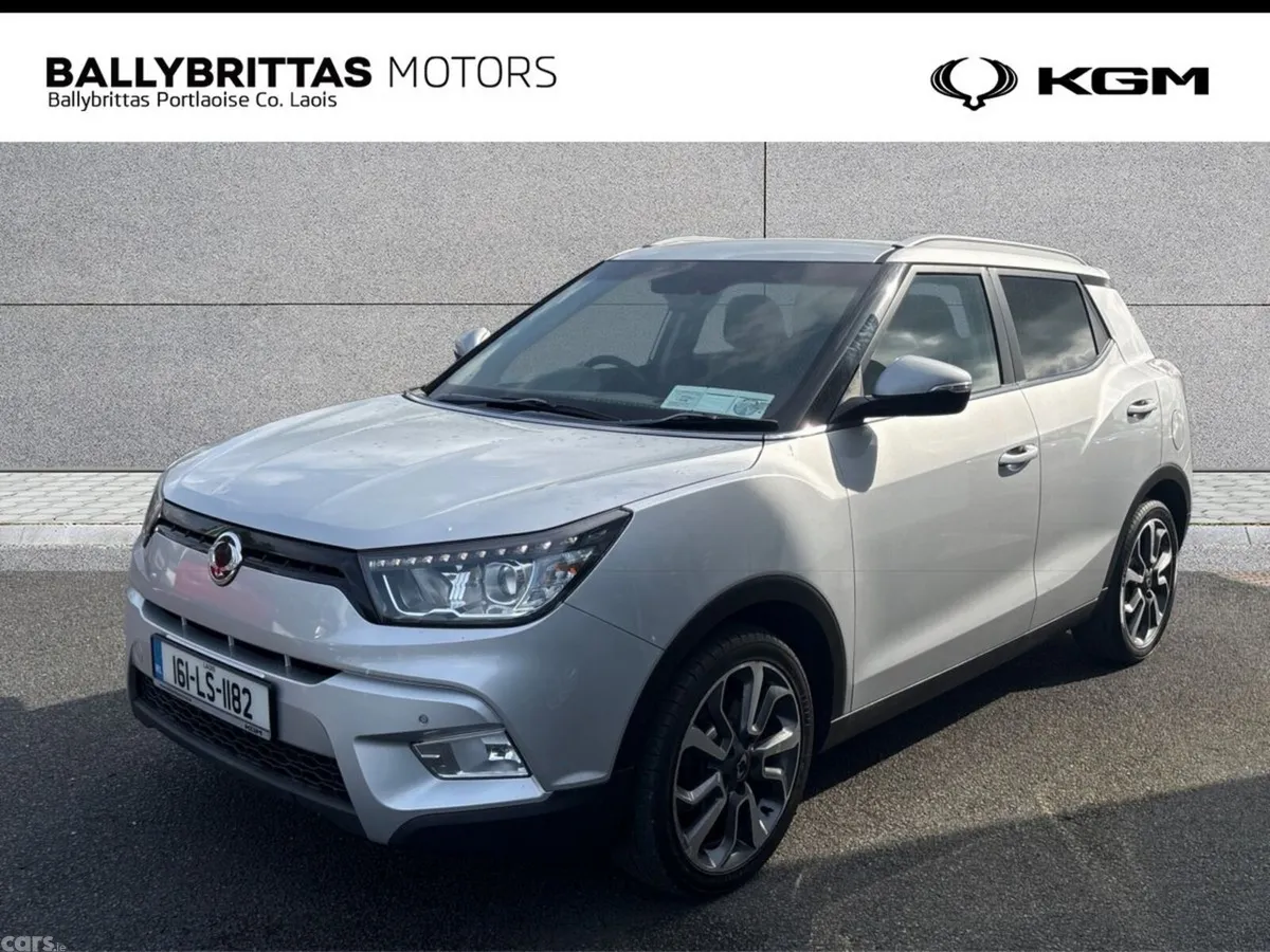 SsangYong Tivoli SUV, Diesel, 2016, Silver