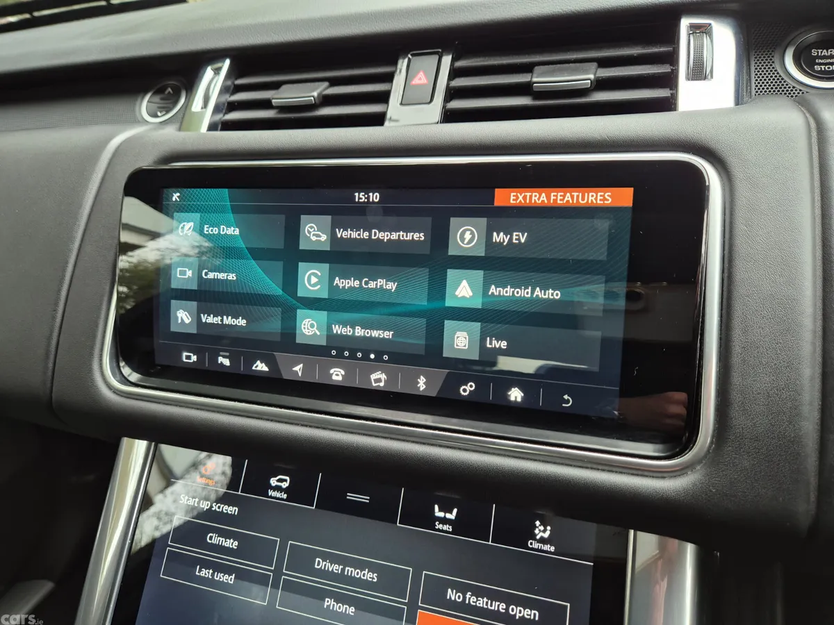 Land Rover Range Rover Sport SUV, Petrol Plug-in Hybrid, 2021, Black