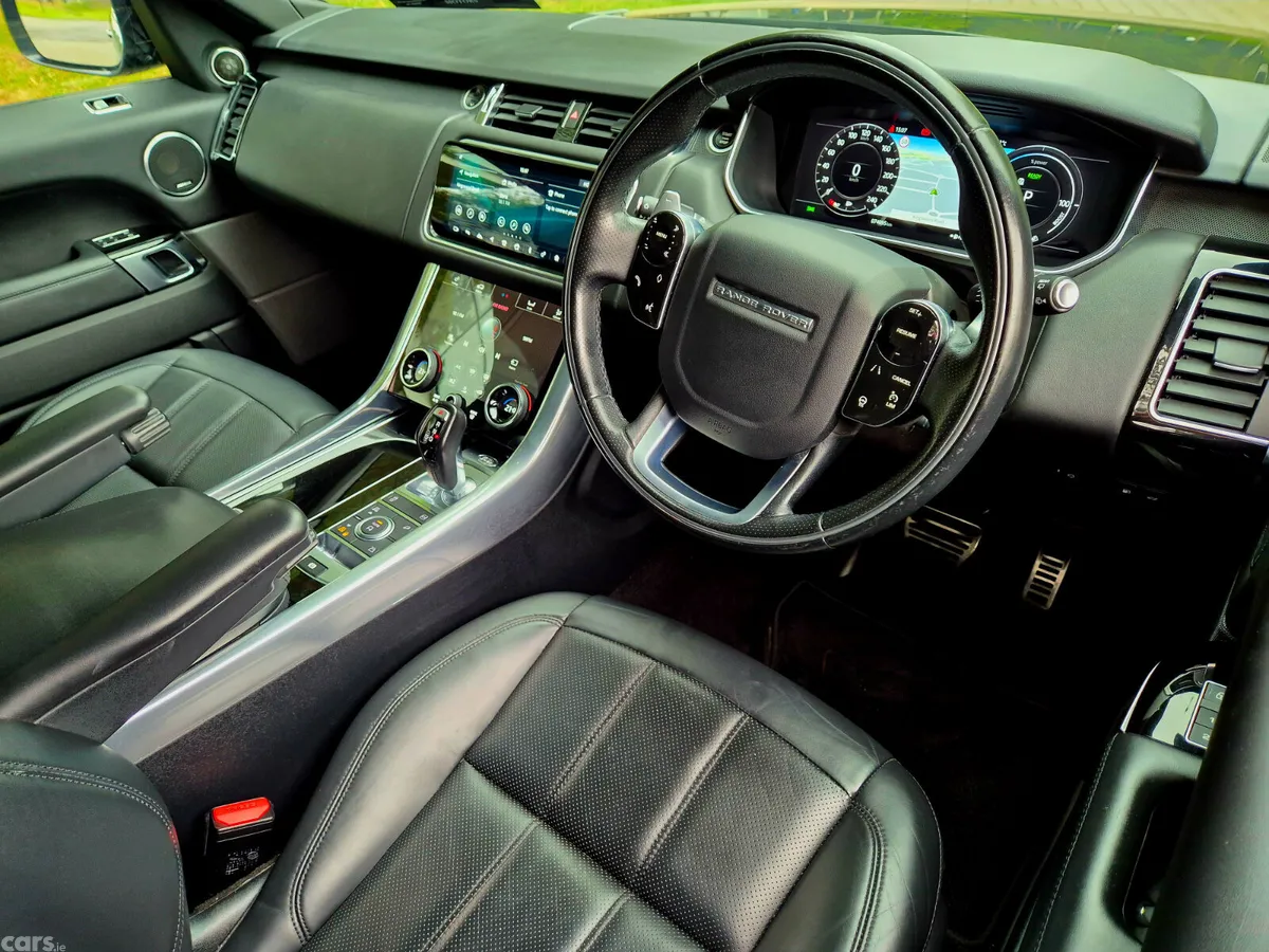 Land Rover Range Rover Sport SUV, Petrol Plug-in Hybrid, 2021, Black
