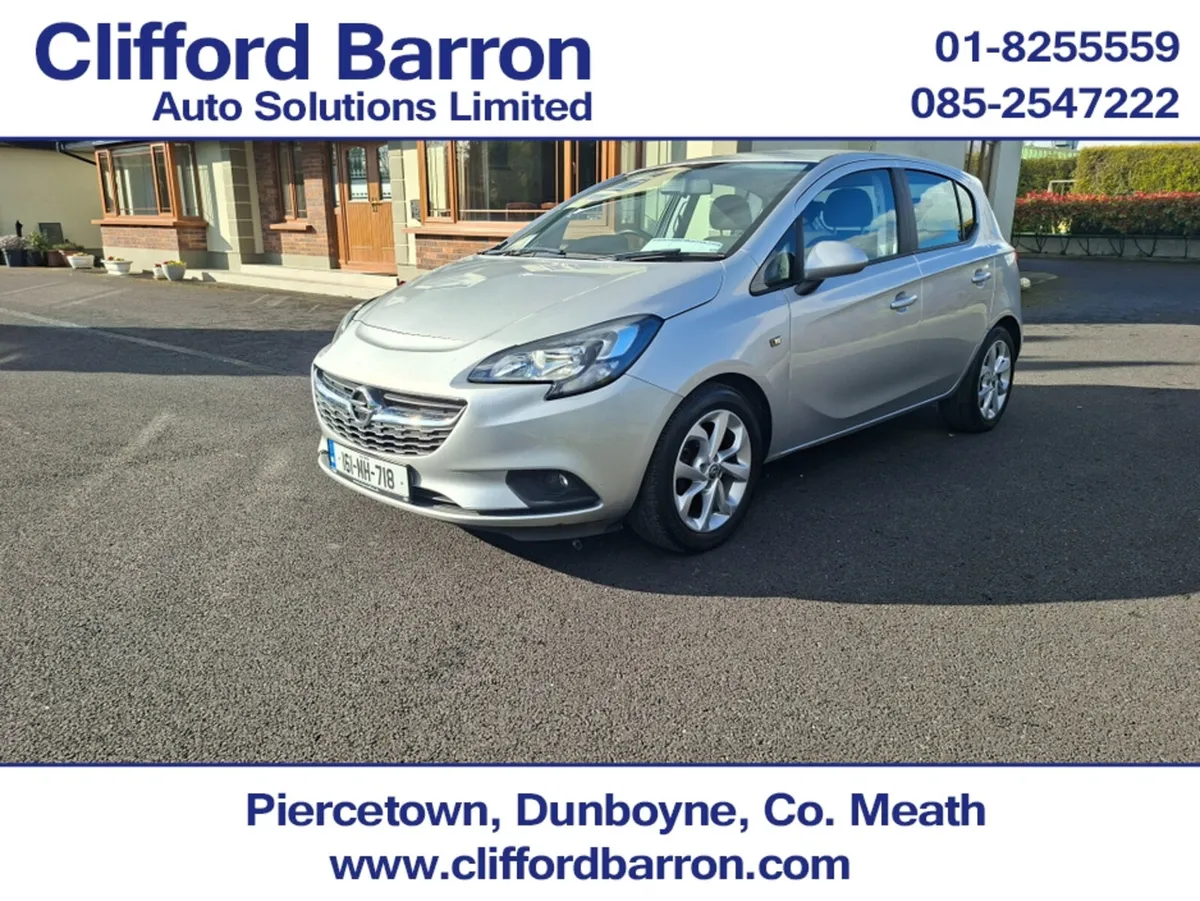 Opel Corsa Hatchback, Petrol, 2016, Silver