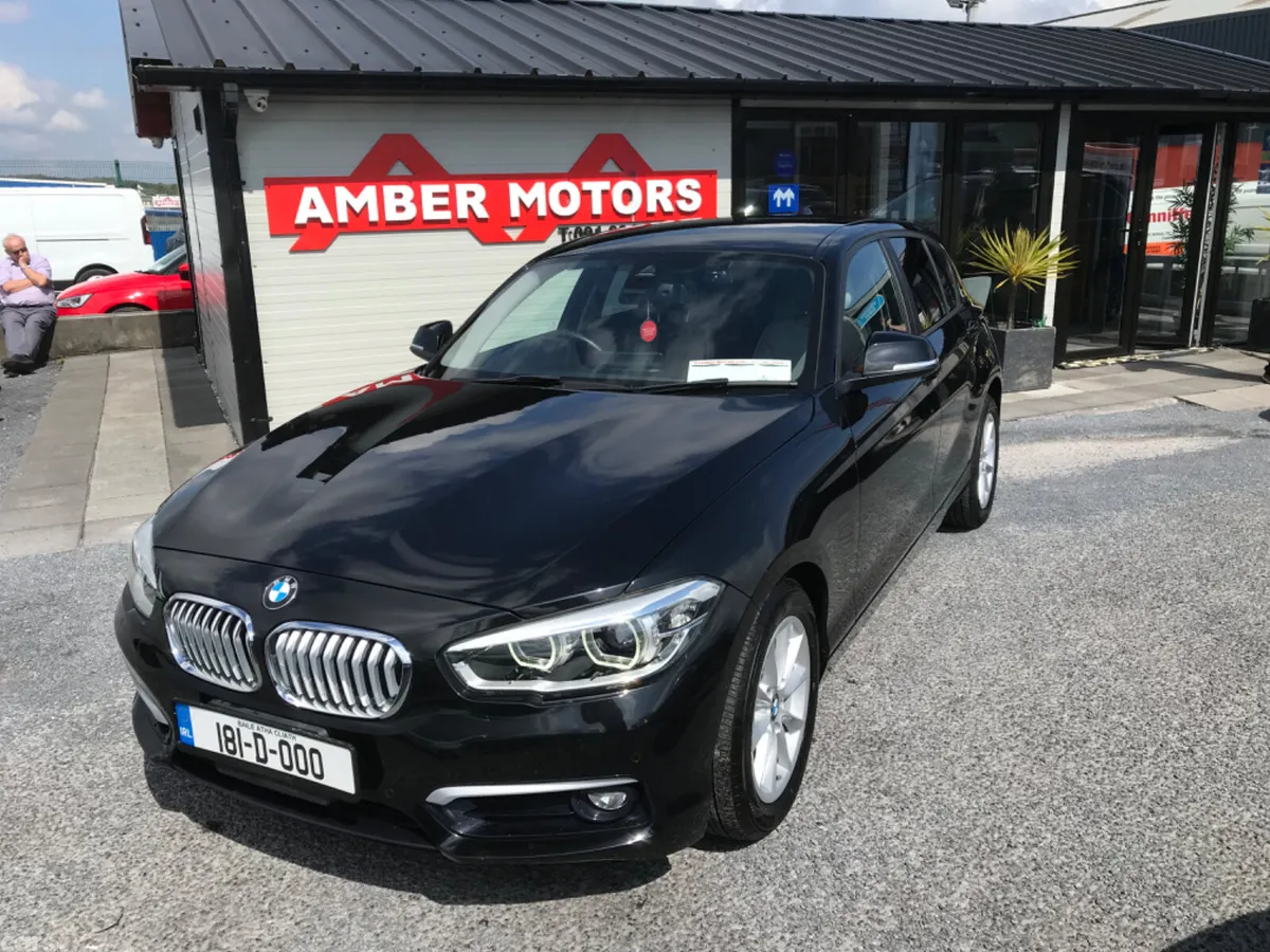 BMW 1-Series Hatchback, Petrol, 2018, Black
