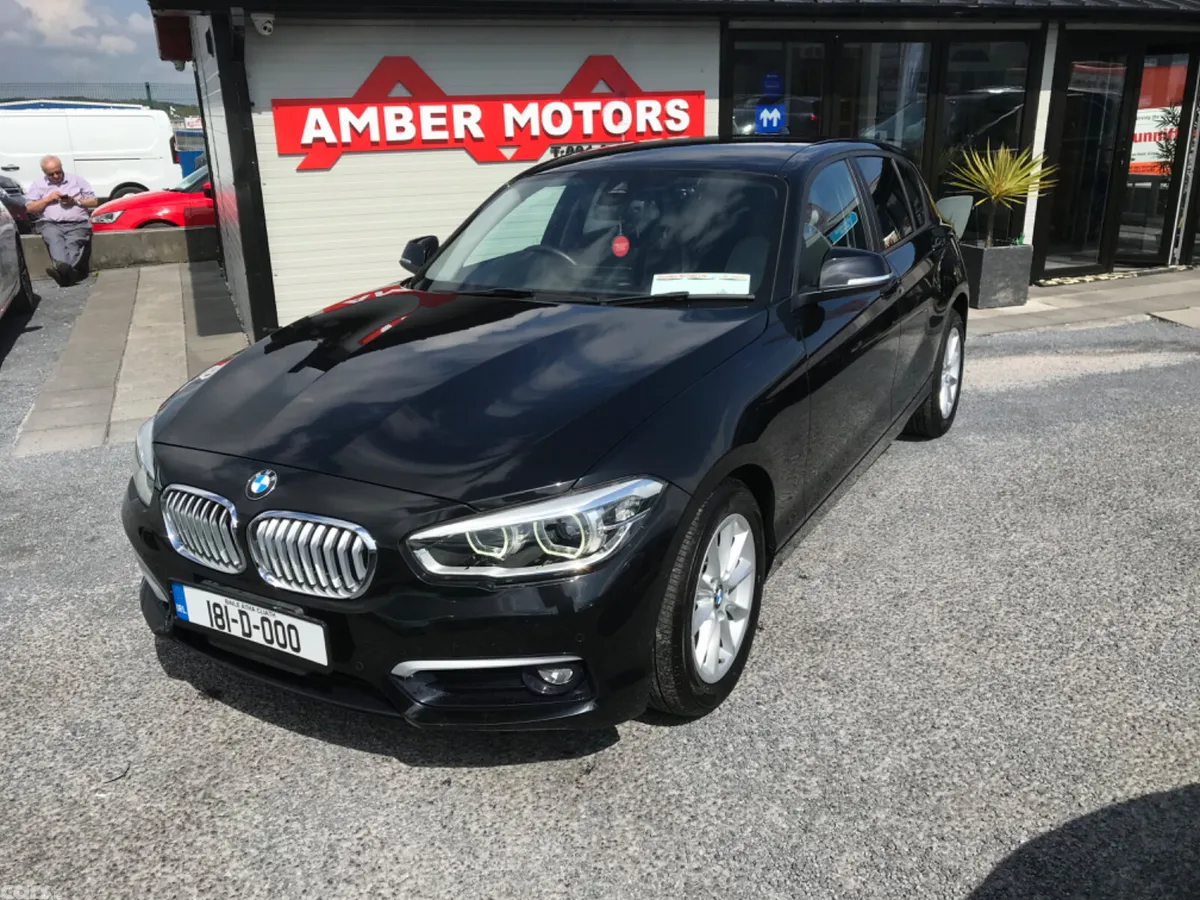 BMW 1-Series Hatchback, Petrol, 2018, Black