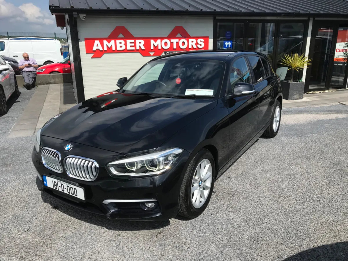 BMW 1-Series Hatchback, Petrol, 2018, Black