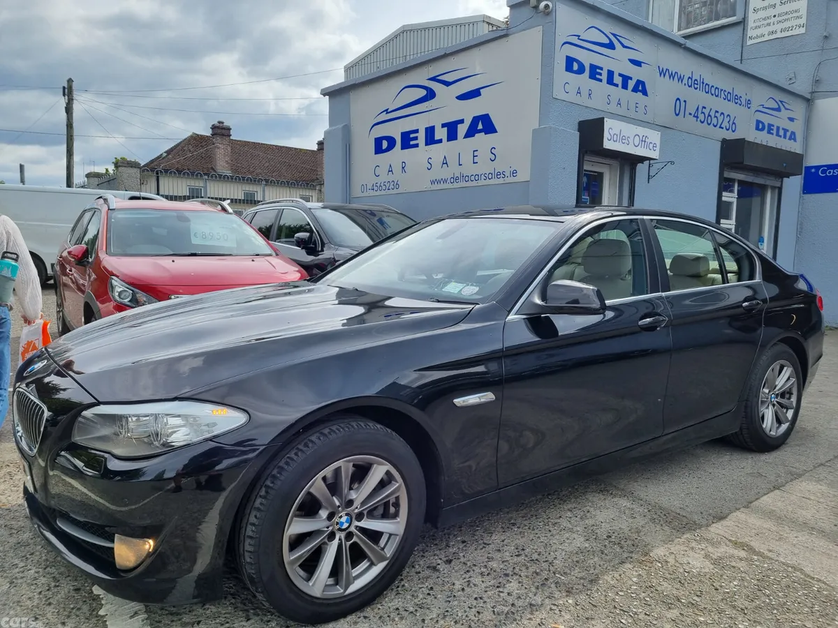 BMW 5-Series Saloon, Diesel, 2011, Black