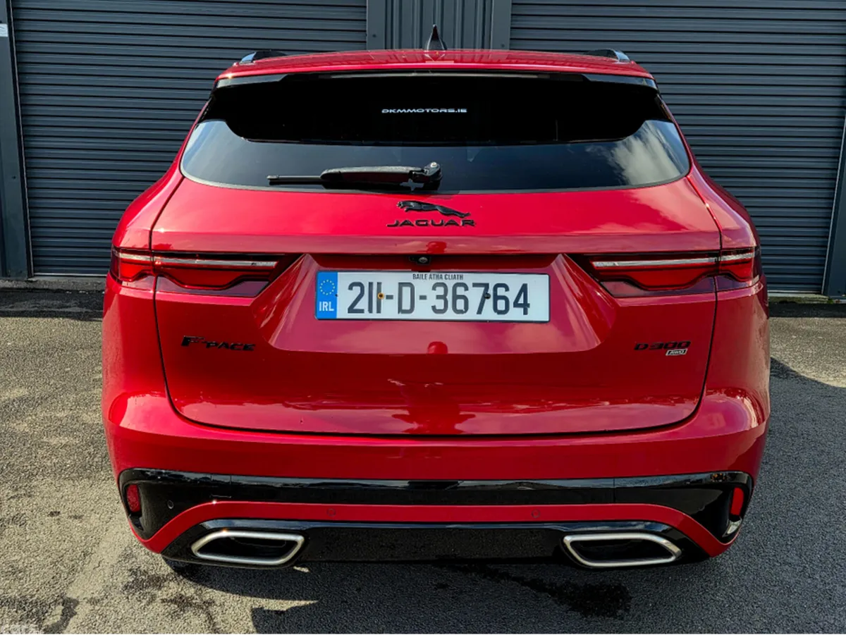 Jaguar F-Pace Estate, Diesel, 2021, Red
