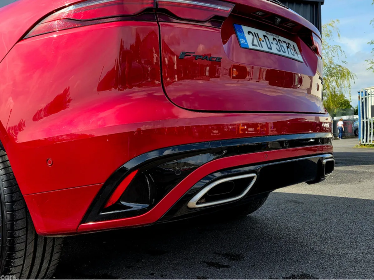 Jaguar F-Pace Estate, Diesel, 2021, Red