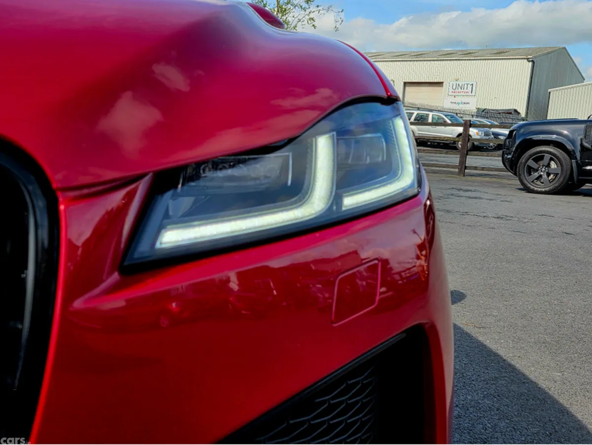 Jaguar F-Pace Estate, Diesel, 2021, Red
