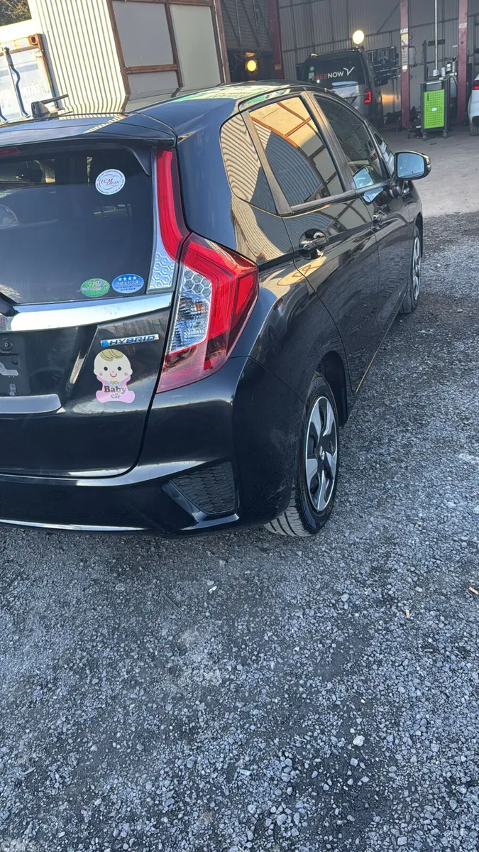Honda Fit Hatchback, Petrol Hybrid, 2016, Black