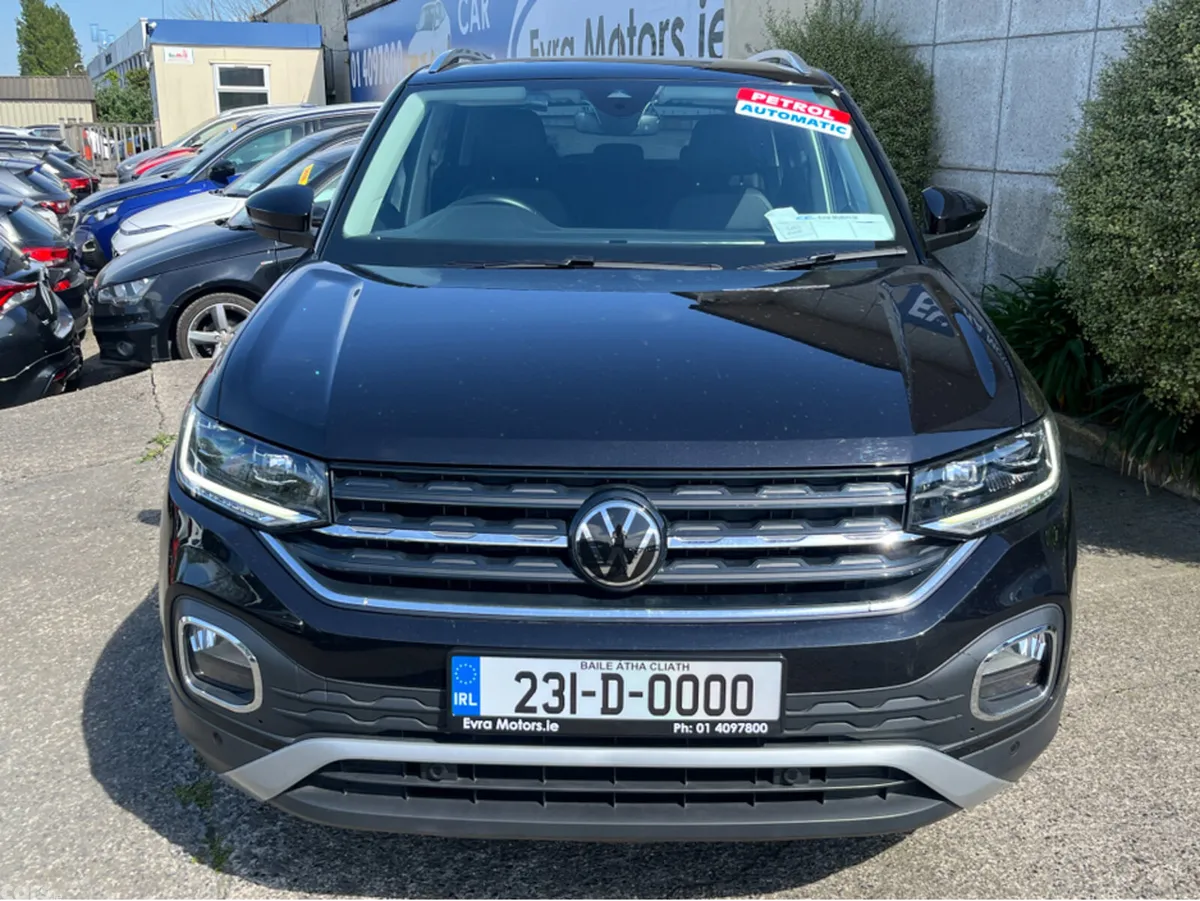 Volkswagen T-Cross SUV, Petrol, 2023, Black