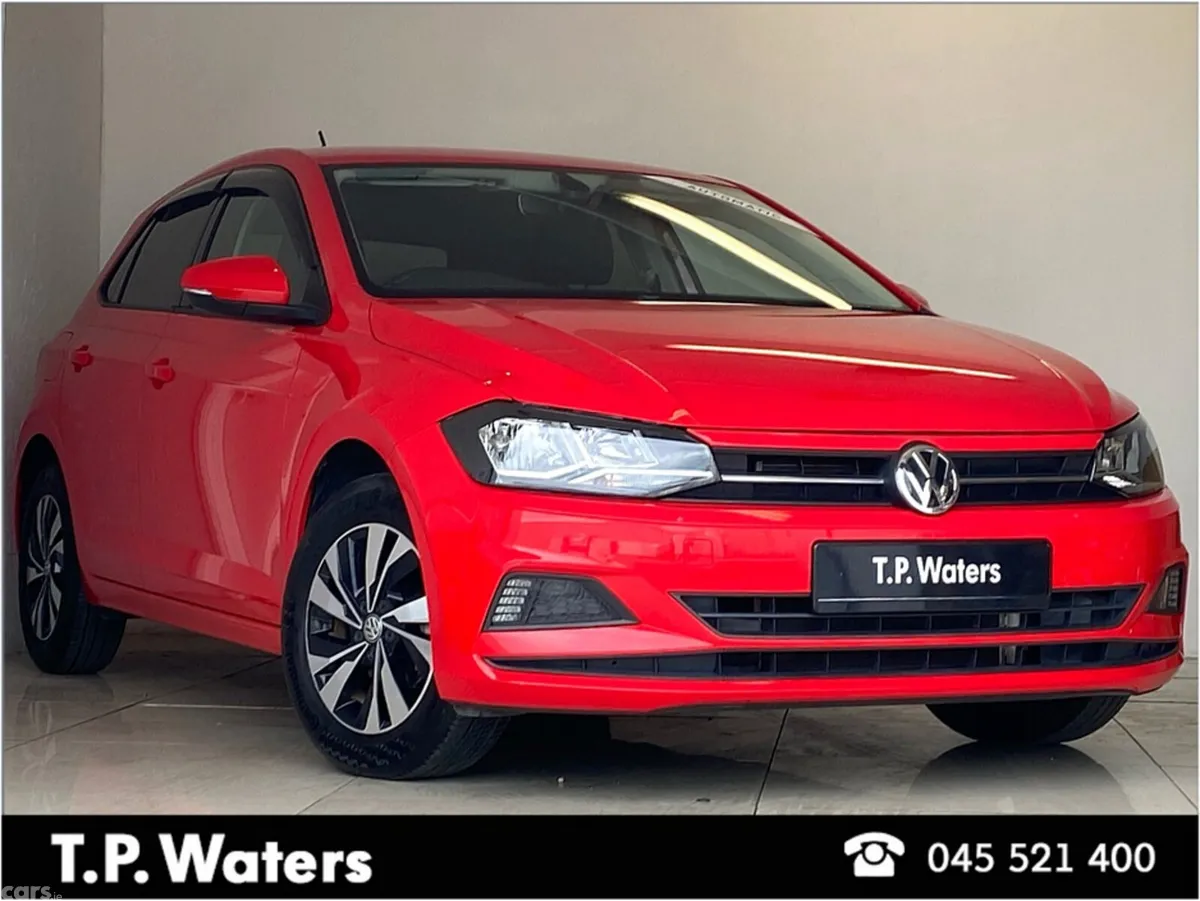 Volkswagen Polo Hatchback, Petrol, 2019, Red