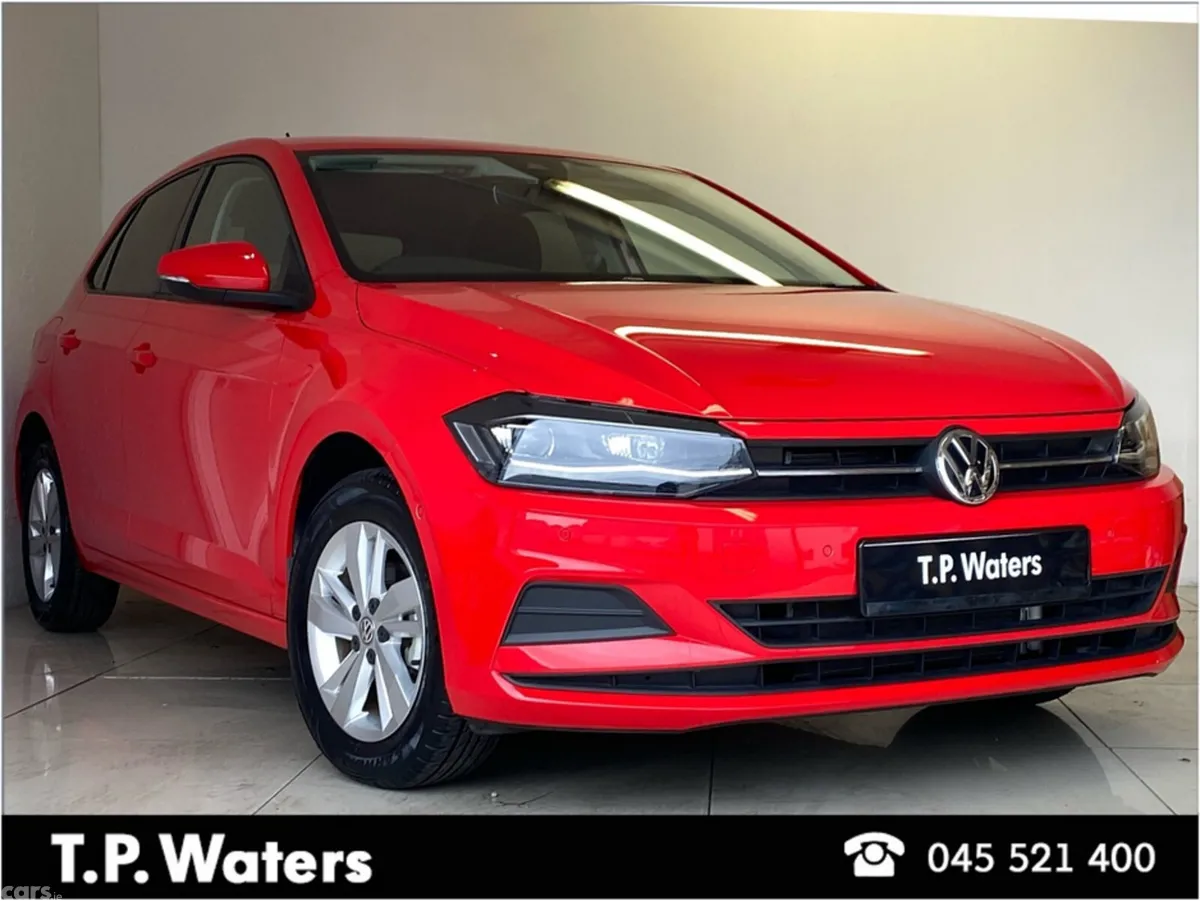 Volkswagen Polo Hatchback, Petrol, 2020, Red