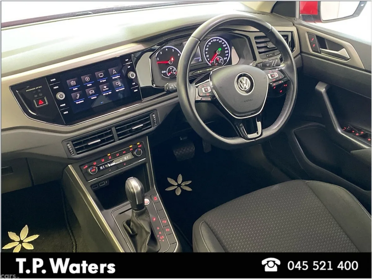 Volkswagen Polo Hatchback, Petrol, 2020, Red