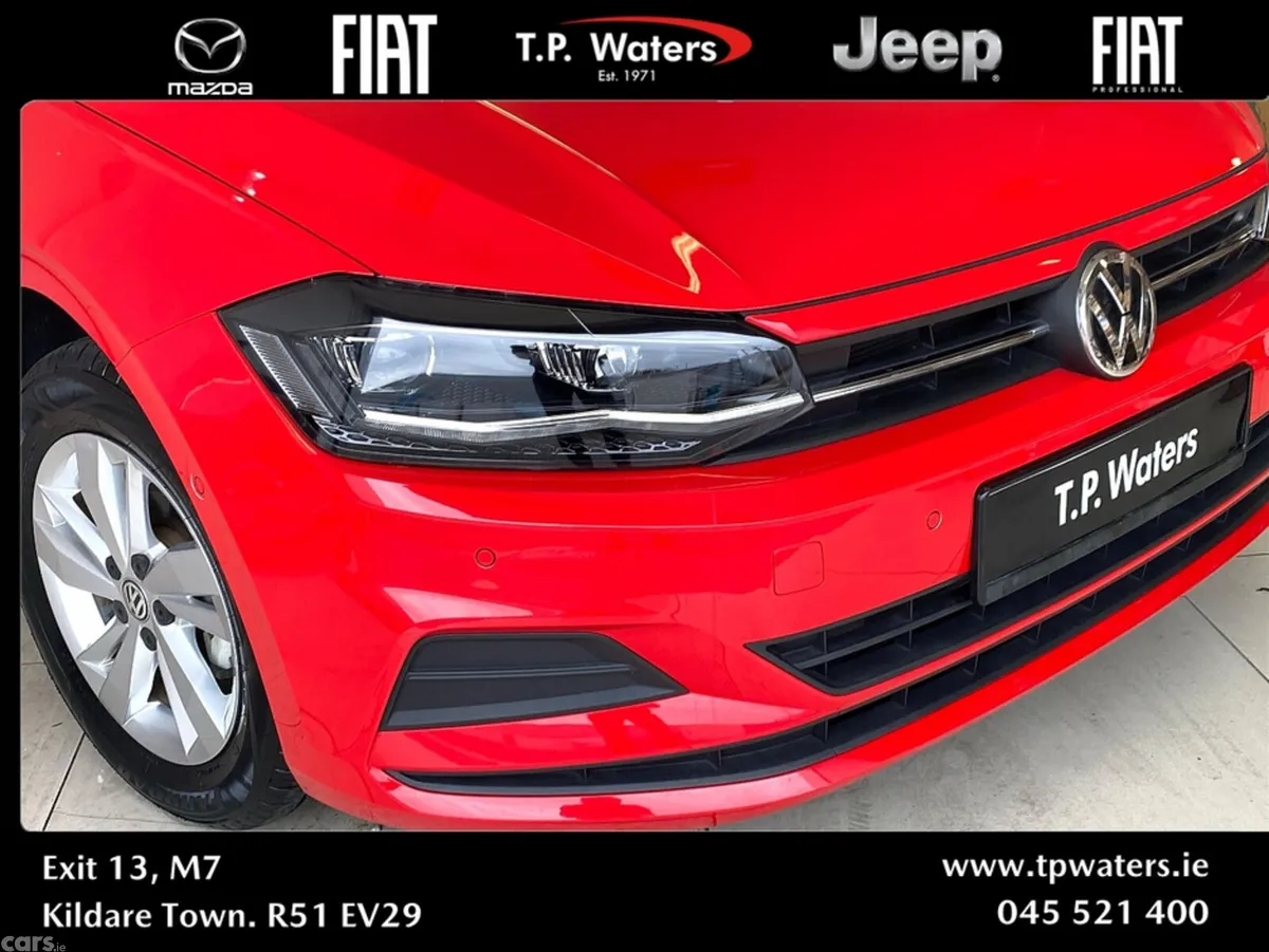 Volkswagen Polo Hatchback, Petrol, 2020, Red