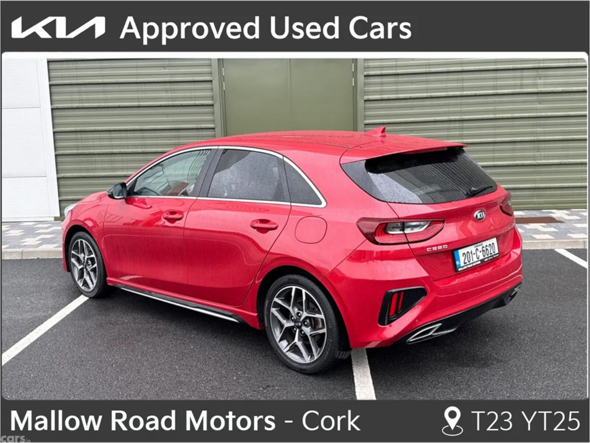 Kia Ceed Hatchback, Petrol, 2020, Red