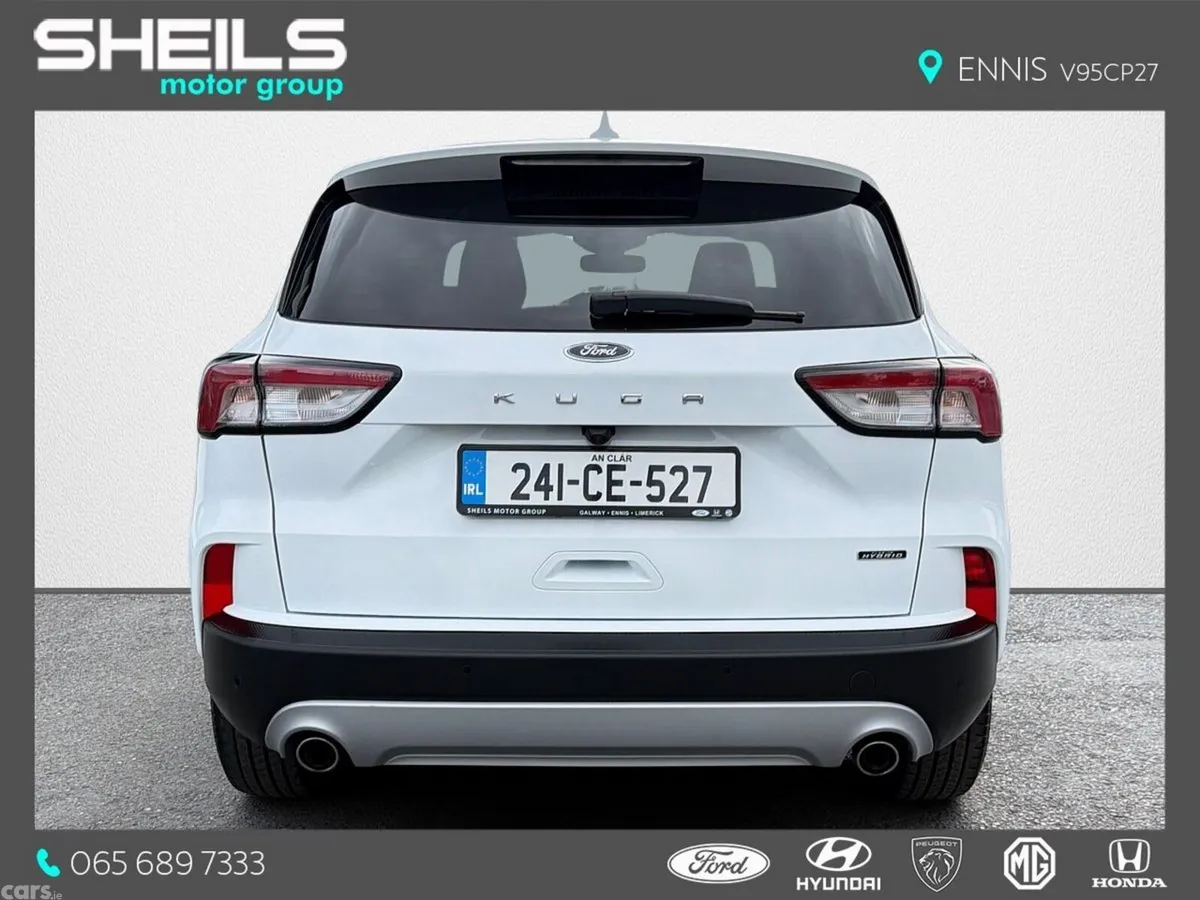 Ford Kuga SUV, Petrol Plug-in Hybrid, 2024, White