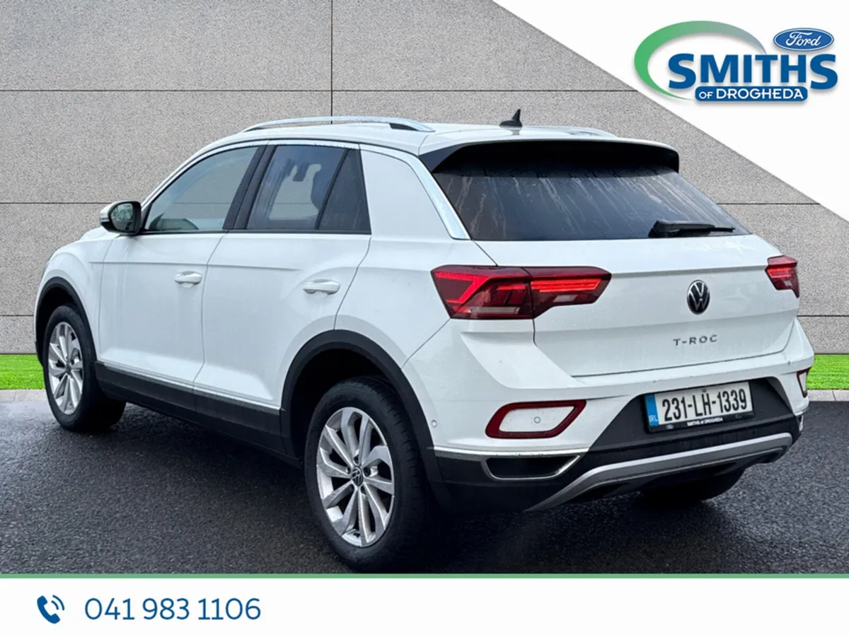 Volkswagen T-Roc Estate, Petrol, 2023, White