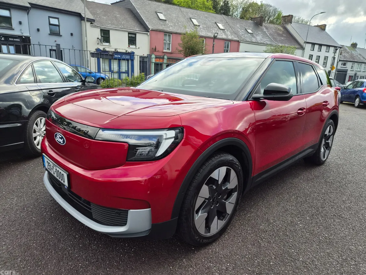 Ford Explorer SUV, Electric, 2025, Red