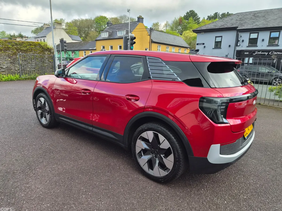 Ford Explorer SUV, Electric, 2025, Red