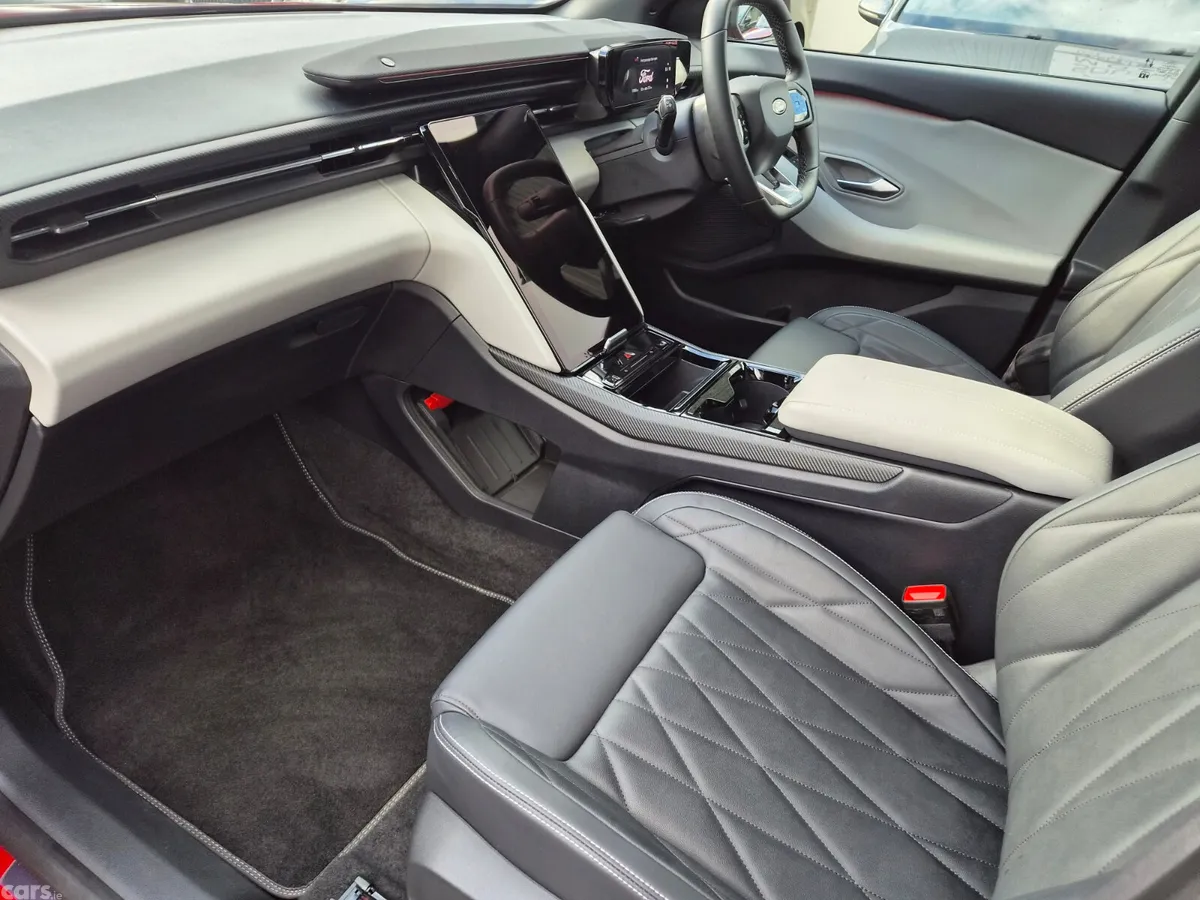 Ford Explorer SUV, Electric, 2025, Red