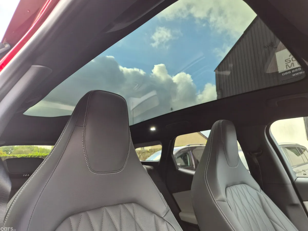 Ford Explorer SUV, Electric, 2025, Red