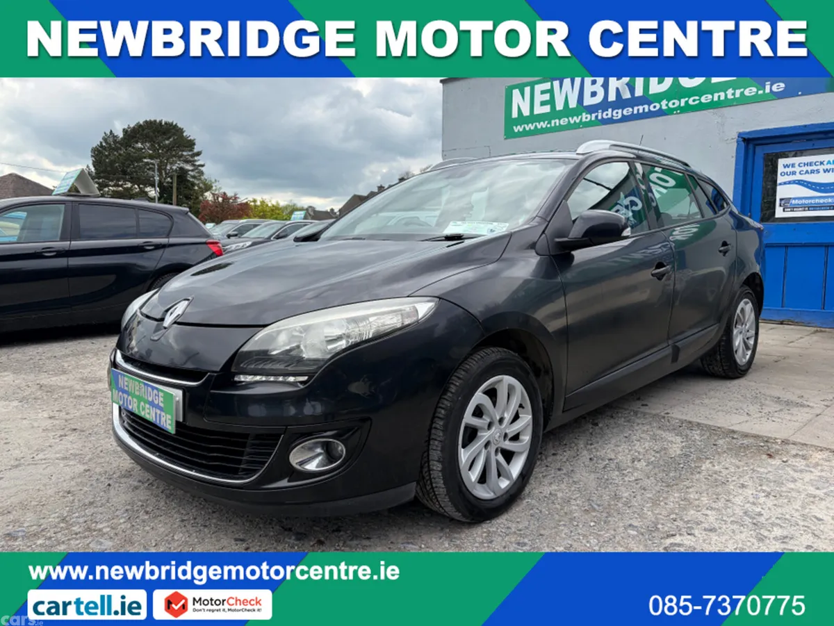 Renault Megane Estate, Diesel, 2012, Black
