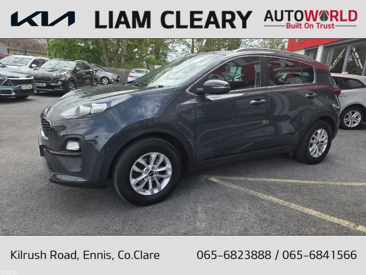 Kia Sportage MPV, Diesel Hybrid, 2021, Grey