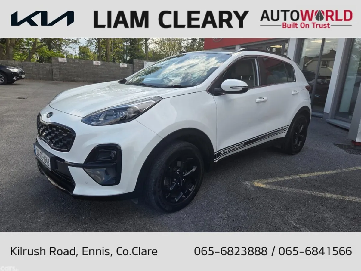 Kia Sportage MPV, Diesel Hybrid, 2022, White