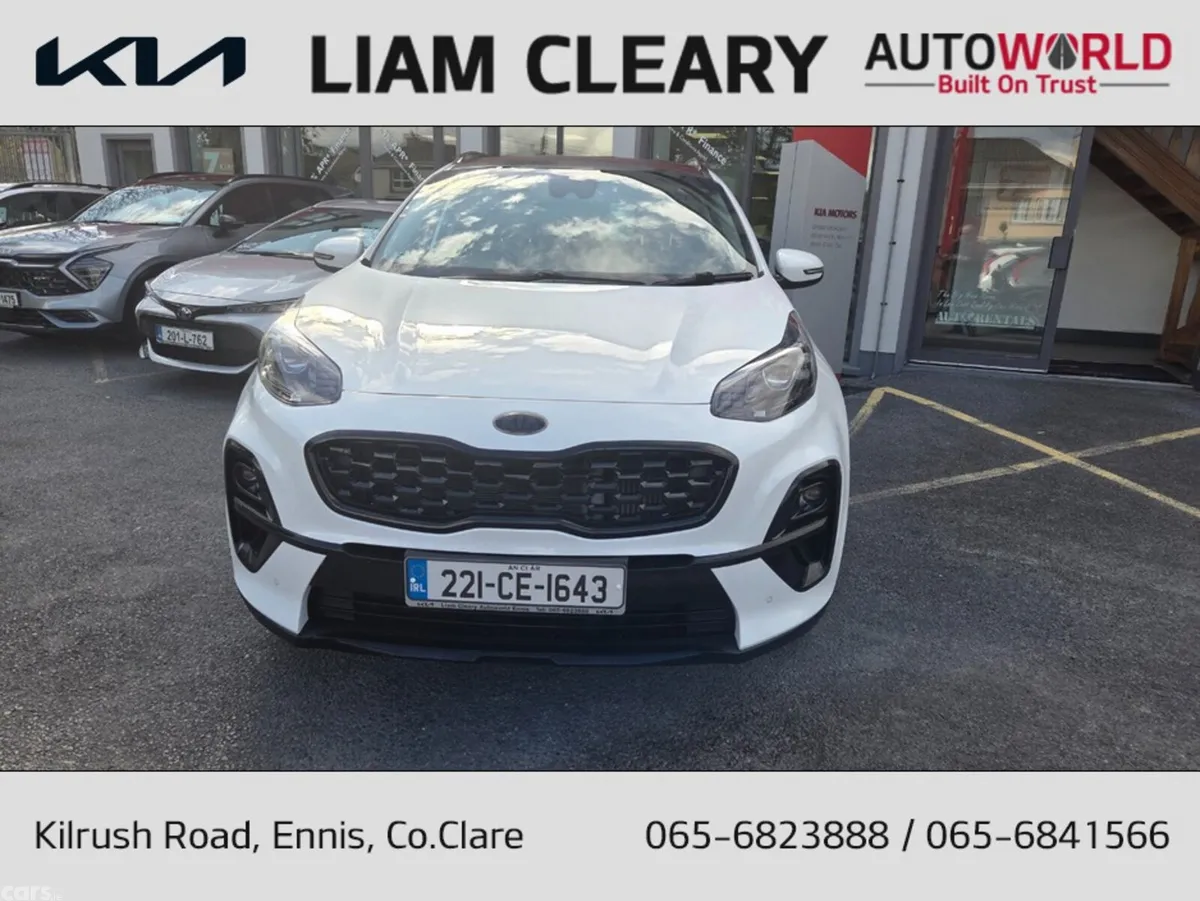 Kia Sportage MPV, Diesel Hybrid, 2022, White