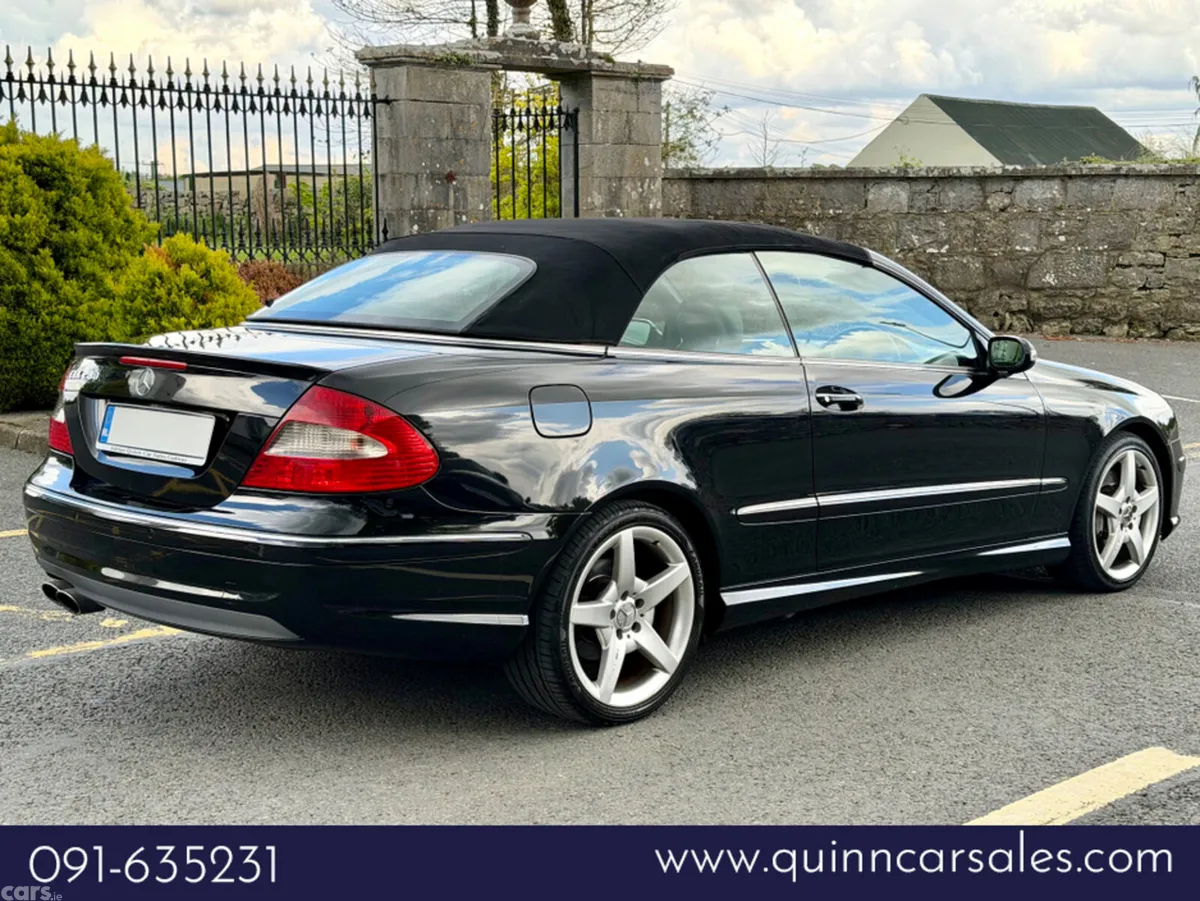 Mercedes-Benz CLK Convertible, Petrol, 2005, Black