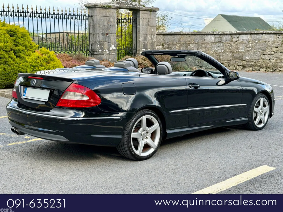 Mercedes-Benz CLK Convertible, Petrol, 2005, Black