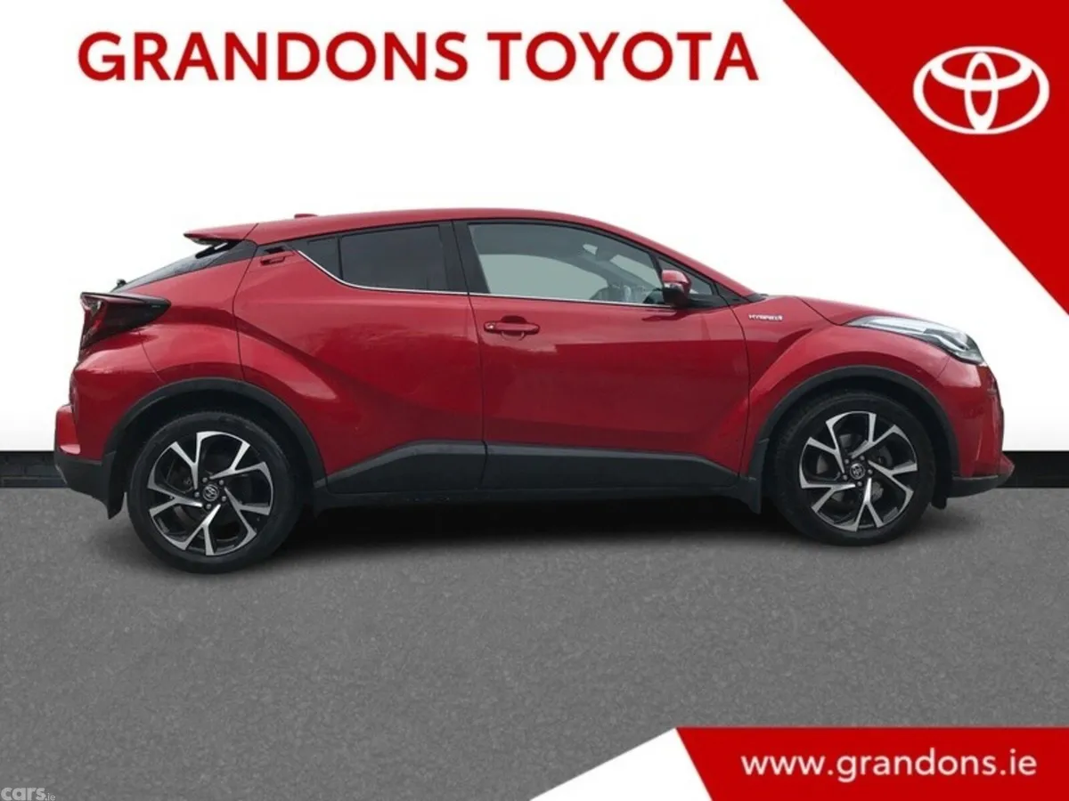 Toyota C-HR SUV, Petrol Hybrid, 2022, Red