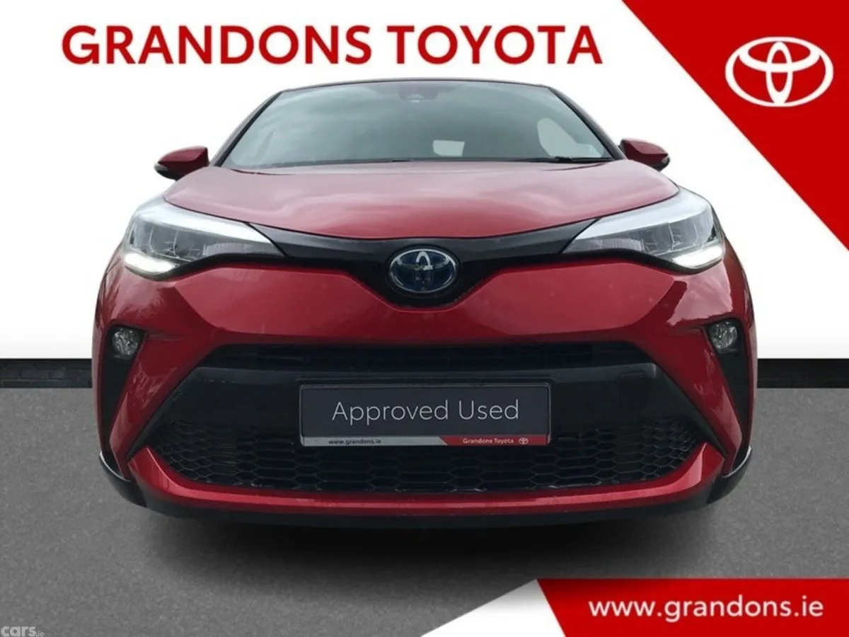 Toyota C-HR SUV, Petrol Hybrid, 2022, Red