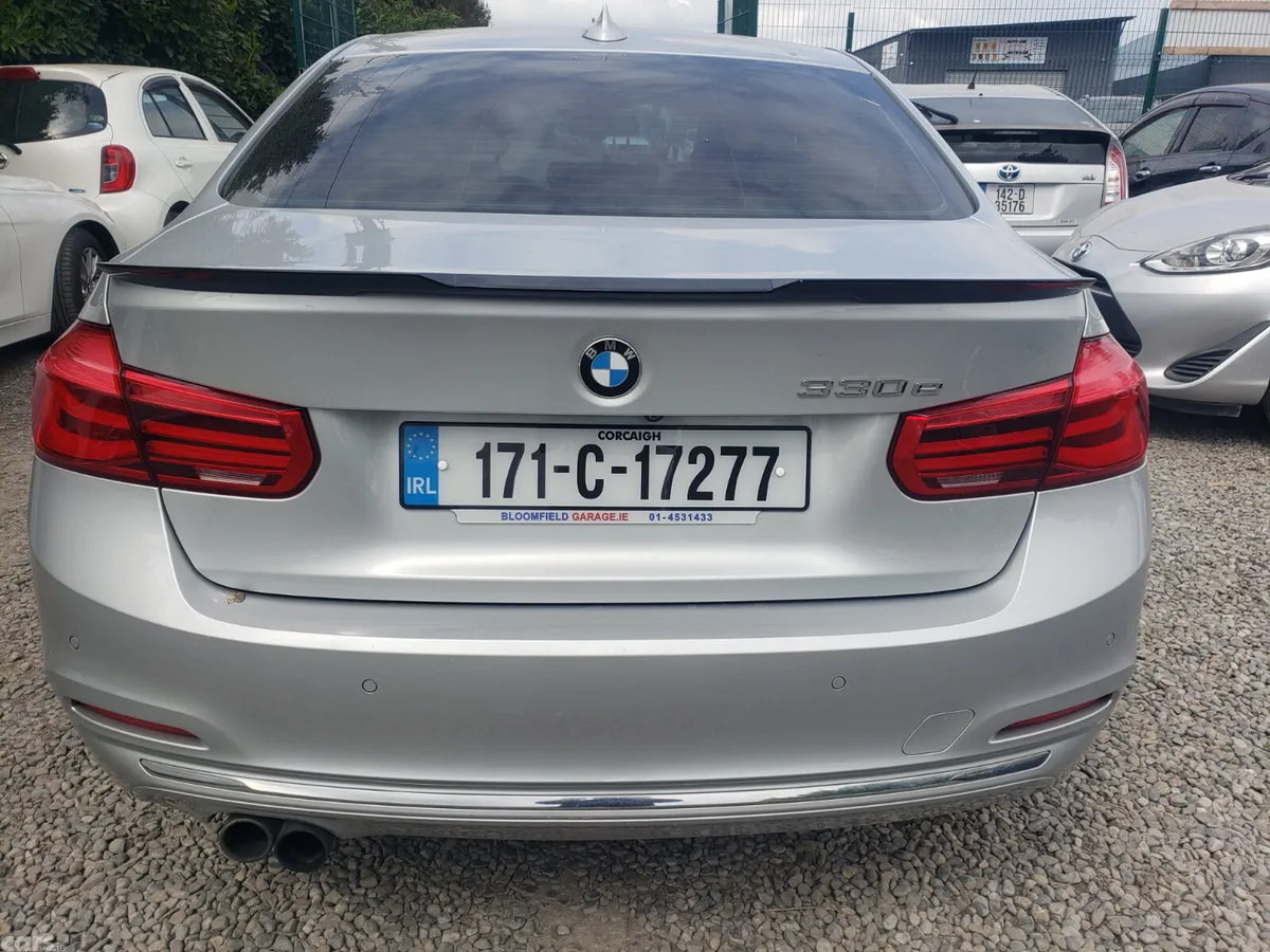 BMW 3-Series Saloon, Petrol Plug-in Hybrid, 2017, Silver