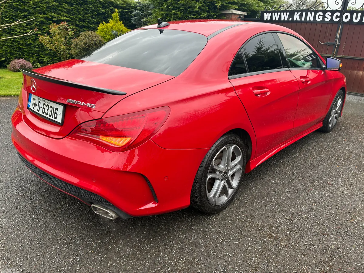 Mercedes-Benz CLA Saloon, Petrol, 2015, Red
