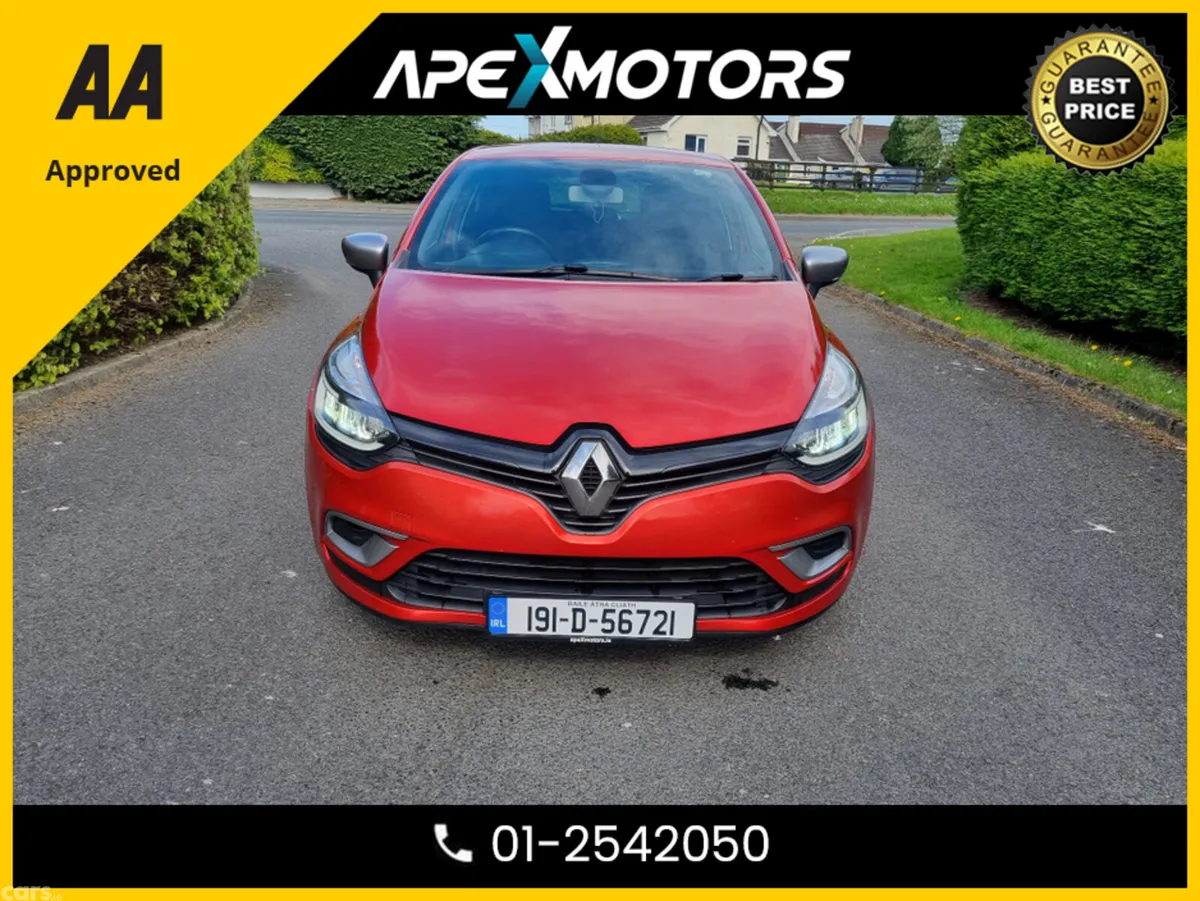 Renault Clio Hatchback, Petrol, 2019, Red