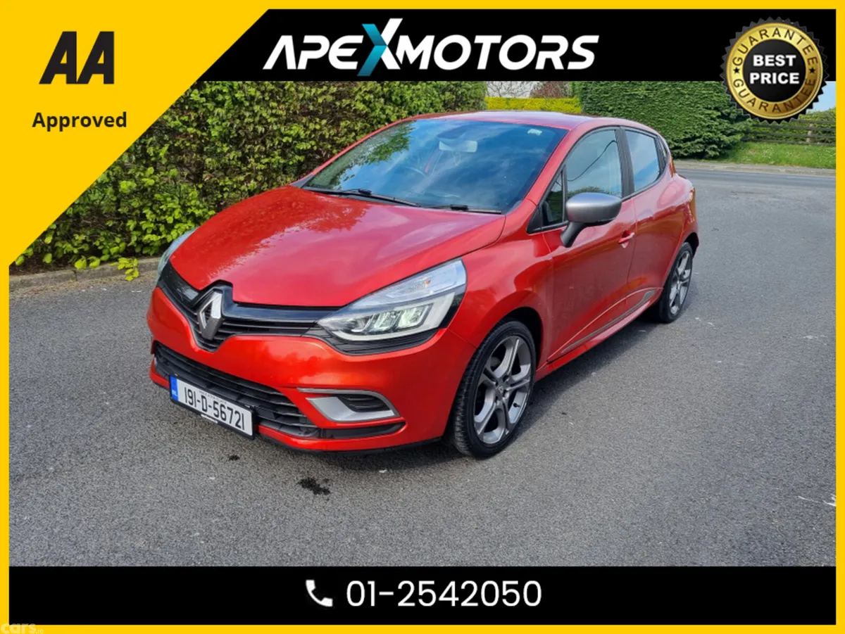 Renault Clio Hatchback, Petrol, 2019, Red