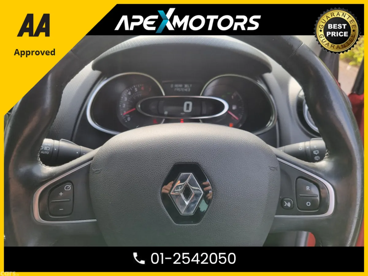 Renault Clio Hatchback, Petrol, 2019, Red