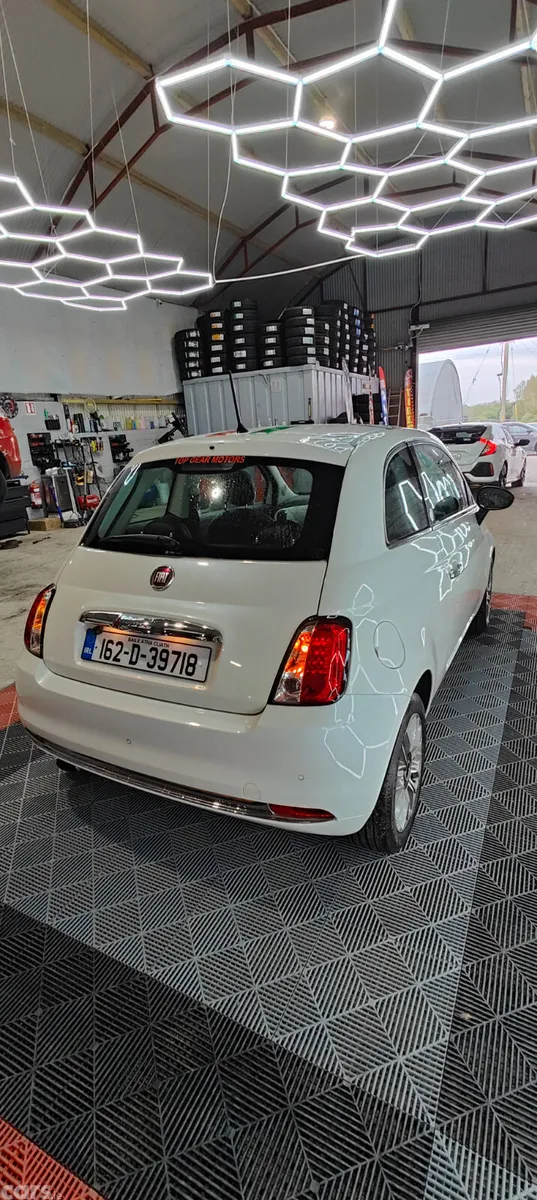 Fiat 500 Hatchback, Petrol, 2016, White