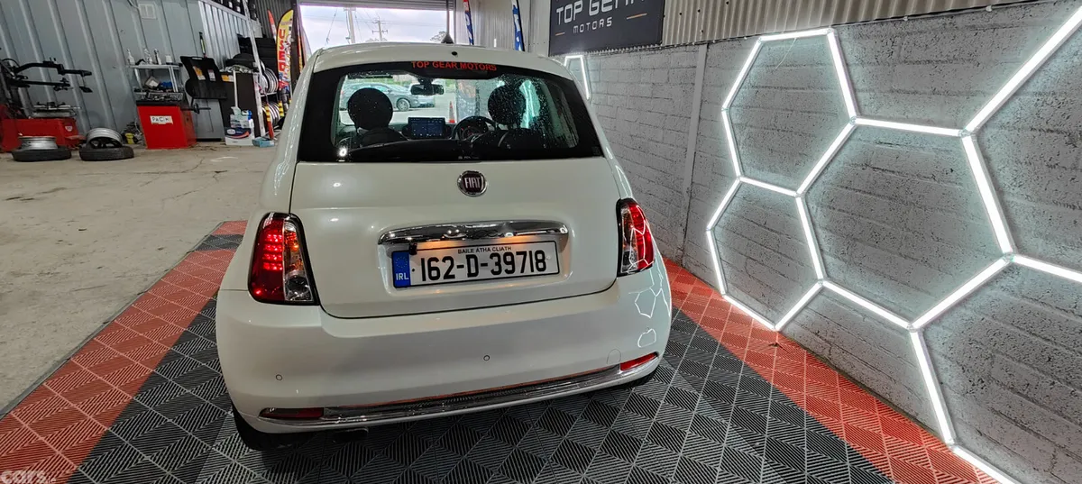 Fiat 500 Hatchback, Petrol, 2016, White