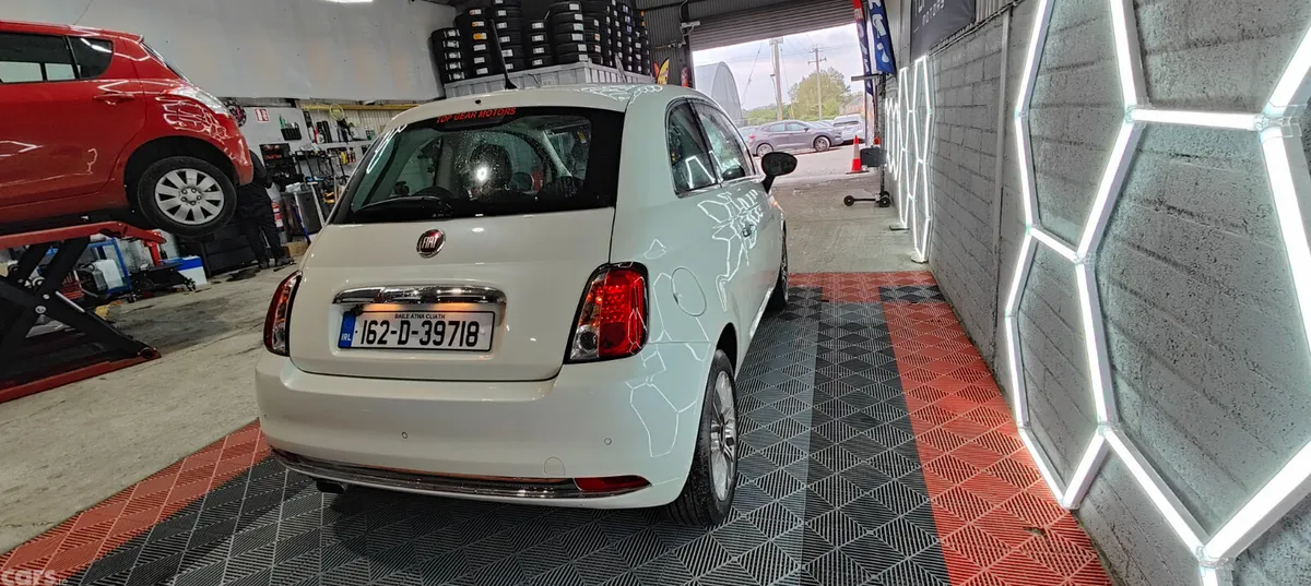 Fiat 500 Hatchback, Petrol, 2016, White